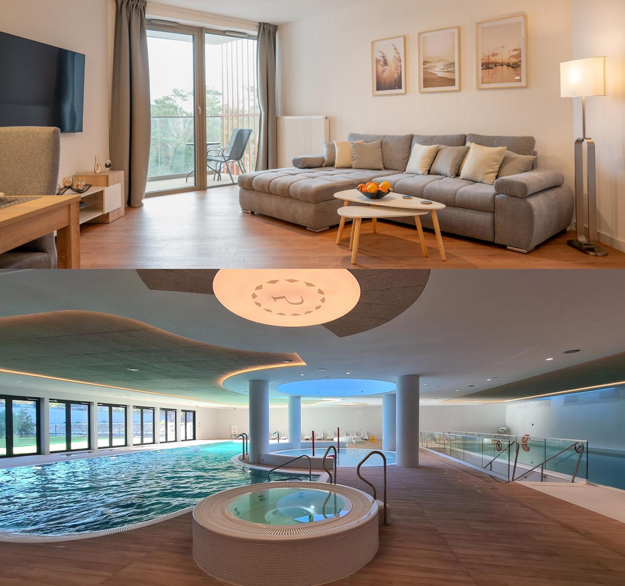 Pinea Sky Premium Apartament Z Widokiem Na Morze Ze Spa I Basenem Przy Plazy Pobierowo Εξωτερικό φωτογραφία